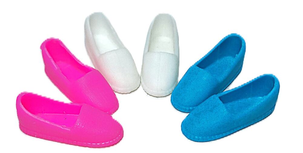3 Pair of Shoes for Skipper, Barbie's Little Sister